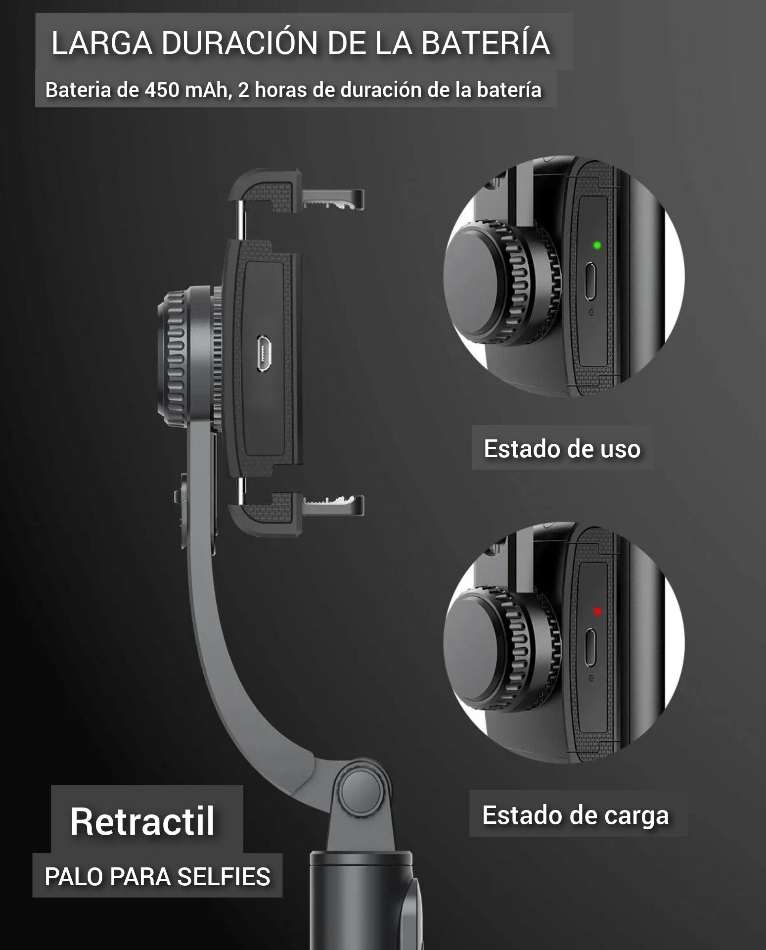 Estabilizador para teléfono móvil